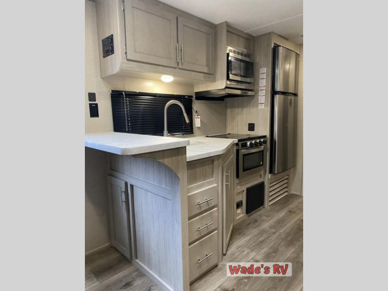 Kitchen in the coachmen catalina legacy